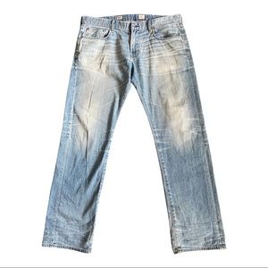 AG Easy Slim ‘Geffen Distressed Jeans, Sz 36